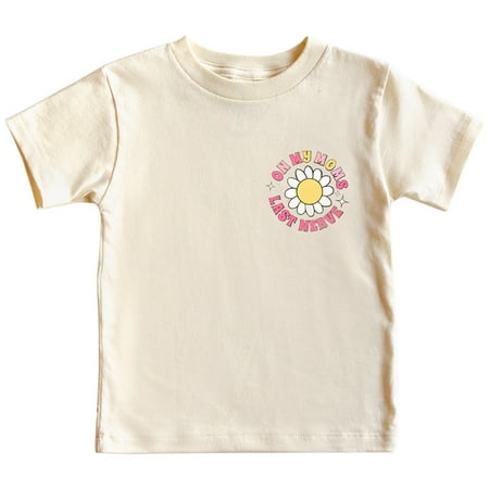 

Rovga T Shirt For Girls Tops Unisex Top Short Sleeved T Shirt On My Moms Last Nerve Fun Print T Shirt For Children 3 To 13 Years
