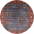 thumbnail image 1 of Ahgly Company Indoor Round Mid-Century Modern Saffron Red Oriental Area Rugs, 3' Round, 1 of 6
