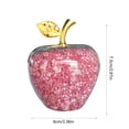thumbnail image 2 of Crystal Apple Ornament - Romantic Holiday Decor for Christmas Eve, 1 Pack Festive Gift with Sparkling Design for Home Decoration and Special Surprises, 2 of 5