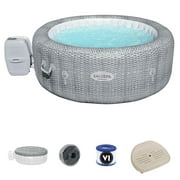 Bestway SaluSpa AirJet Inflatable Hot Tub and Intex PureSpa Removable Seat