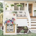 thumbnail image 2 of diyeu Eucalyptus Garden Flag 12×18 Inchl Floral Home Sweet Home Decorative Double Sided Holiday Farmhouse Seasonal Outside Decor for Yard AG031, 2 of 6