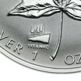 thumbnail image 3 of 1998 Canada 1 oz Silver Maple Leaf Titanic Privy, 3 of 3