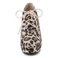 thumbnail image 3 of Unique Bargains Women's Platform Block Heel Lace Up Ankle Boots, 3 of 7