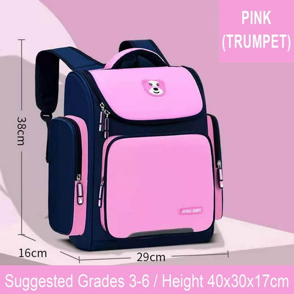 LSLJS Elementary School Backpack Large Capacity Polyester Nylon School Bag for Kids Small Size(15x11.4x6.3in), Home Kitchen Gadgets Accessories on Clearance