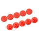 thumbnail image 5 of Yuarrent 10 Uds. De tornillos hexagonales para bicicleta, cubiertas de tornillos, Kit de pernos y tuercas resistentes al agua de plástico, M6,rojo 2piezas, 5 of 6