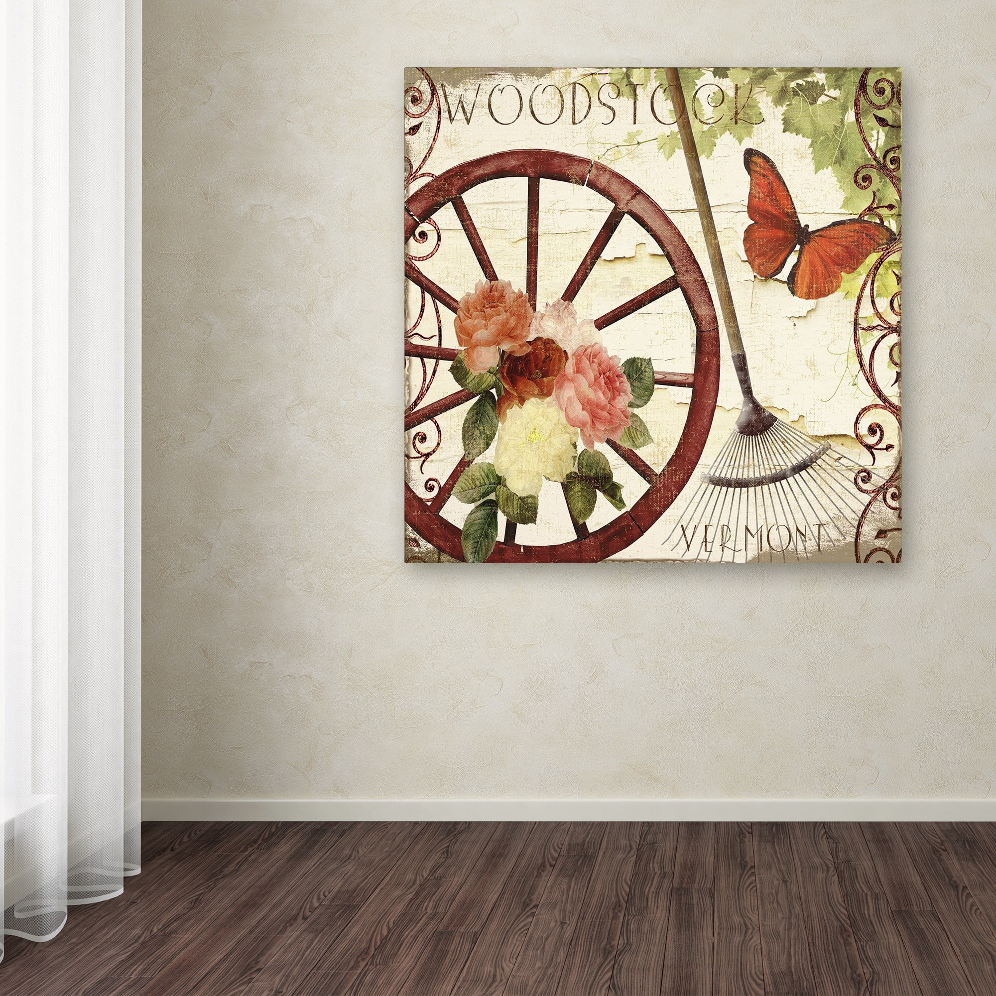 Trademark Fine Art "Vermont Summer I" Canvas Art by Color Bakery