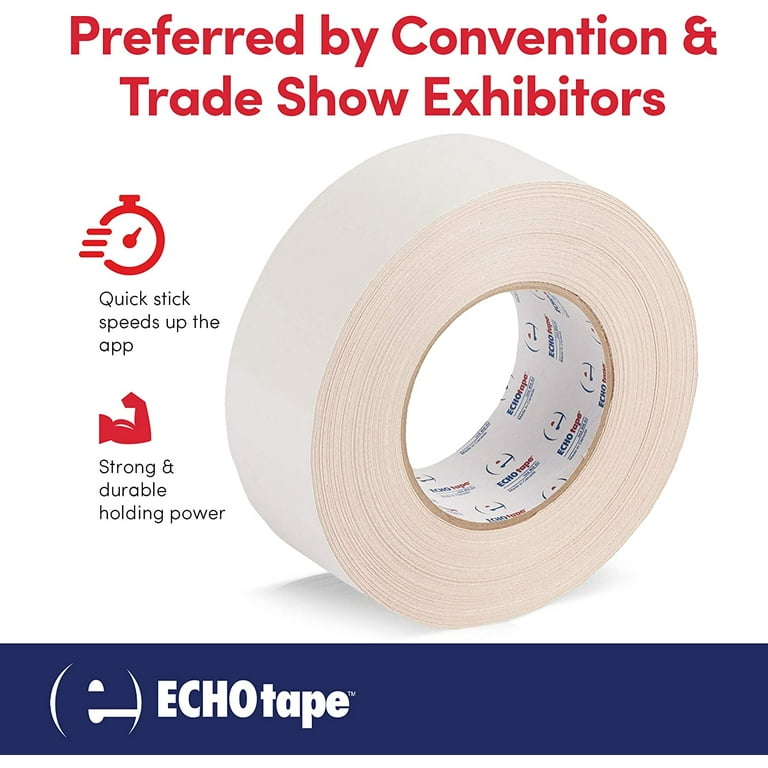 Dc-w188f Double Sided Removable Carpet Tape| Double Sided Tape Heavy Duty for Temporary Use | High Performance Adhesive Tape | 2 Sided Tape for