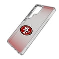 thumbnail image 2 of San Francisco 49ers Linen Logo Galaxy Clear Case, 2 of 6