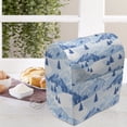 thumbnail image 3 of Northwoods Stand Mixer Cover, Snowy Mountains and Fir Forest Winter Adventure Pastoral Landscape, Kitchen Appliance Organizer Bag Cover with Pockets, 5 Quarts, Pale Blue White Blue, by Ambesonne, 3 of 4