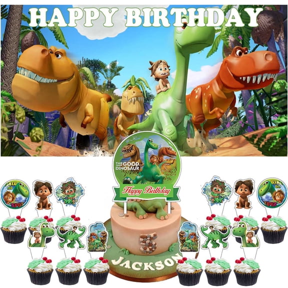 The Good Dinosaur Party Supplies Latex Balloons Decor Banner Backdrop Kit Birthday Decorations
