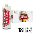 thumbnail image 3 of Stella Artois Classic Lager Beer 18 pack, 12 fl oz Aluminum Cans, 5.0% ABV, 3 of 10