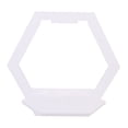 thumbnail image 1 of Miangastore Home Rack Waterproof Wall Shelf White Wood Plastic Plate 1Pack, 1 of 9