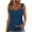 Blue, variant on Tbopshirt Tank tops for Women,Womens tops,Women's Printed Round Neck Casual Printed Sleeveless Suspender top,T-shirt Vest Tee Blouse,Camisoles for Women Plus