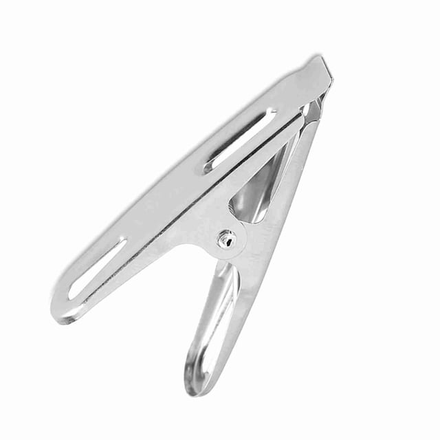 PinZas Para Ropa de Acero inoxidable, PinZas para Tendedero, Soporte de Clip, Calcetines A Prueba de Viento, Ropa Interior, 20 piezas