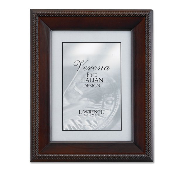 Walnut Wood 8x10 Picture Frame Tuxedo