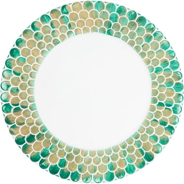 Fish Scale-Inspired Charger Plate (Set of 4)