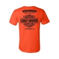 thumbnail image 2 of Harley-Davidson Men's Minding H-D Short Sleeve Chest Pocket Tee, Orange (XL), Harley Davidson, 2 of 2
