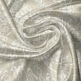 thumbnail image 5 of Ambesonne Beige Valance Pack of 2, Traditional Lace Design, 42"X18", White Beige, 5 of 5