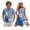 Blue Hibiscus, variant on Samoa Couples Matching Outfits Polynesian Dress for Women Casual Mens Shirts Matching Puletasi Traditional Tribal Samoa Couple Sets A Line Dress Button Down Short Sleeve Shirt ,Size 5XL