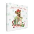 thumbnail image 2 of Trademark Fine Art 'Holiday Paws II' Canvas Art by Beth Grove, 2 of 4