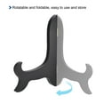 thumbnail image 4 of Soporte de Placa de Caballete Uxcell de 10", Soporte de Exhibición Plegable de Madera Negro para Marco de Imagen, 4 of 5