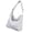 Gray, variant on Yesbay Women Canvas Shoulder Bag Adjustable Strap Handbag Storage Pouch,White