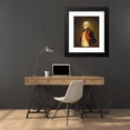 thumbnail image 4 of Joseph Blackburn 20x24 Black Modern Framed Museum Art Print Titled - A Military Officer (1756), 4 of 5