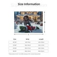 thumbnail image 2 of Lsque Chucky Print Flannel Throw Blanket, Ultra-soft Blanket for Bed, Couch, Car, Hypoallergenic Anti-pilling blanket-, 2 of 8