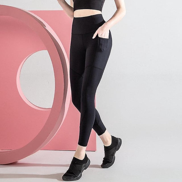 Pantalones de yoga con costuras en los bolsillos para mujer Q03 XianweiShao 8390611936686