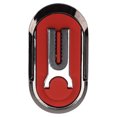 thumbnail image 1 of Mobile Phone Holder Stand Cigarette Lighter Rechargeable with Charging Cable Phone Ring Holder Red, 1 of 9