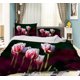 thumbnail image 1 of 3D Rosa Tulipán Floral Funda de edredón Juego de ropa de cama Funda nórdica Fundas de almohada 236, 1 of 3