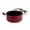 Red, variant on Infuse 8Qt Nonstick Aluminum Covered Family Cooker Soup Stock Pot, Red
