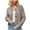 Khaki, variant on Diufon Knit Cardigan for Women Fall Casual Solid Color Coats Long Sleeve Button Sweaters