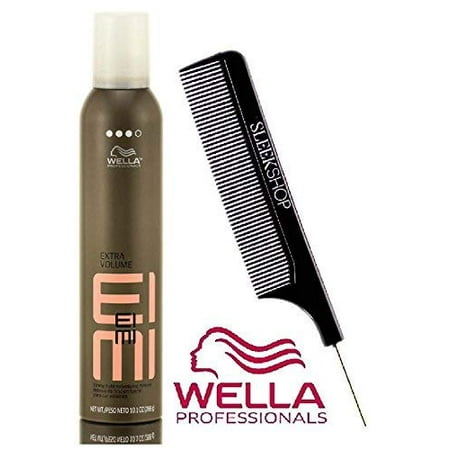 Wella Professionals Extra Volume STRONG HOLD VOLUMIZING MOUSSE (Stylist Kit) - 10.1 oz / 300 (Best Professional Volumizing Hair Products)