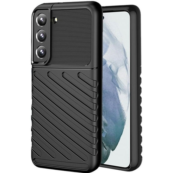 Bemz Shockproof [3.5mm Thick] Rugged Protection Case for Samsung Galaxy S22 - Black