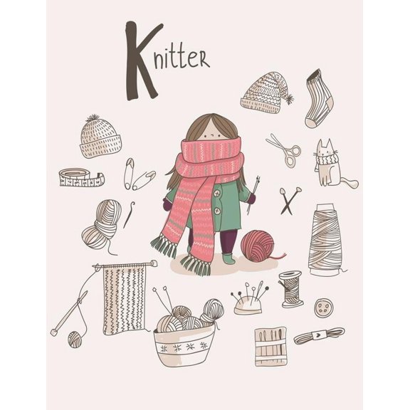 Knitting Graph Paper: Knitter : Knitting Design Graph Paper 40 Stitches = 50 rows, Designing your own patterns by yourself. Record and Create your project 110 Pages (Knitting Pattern) (Series #5) (Paperback)