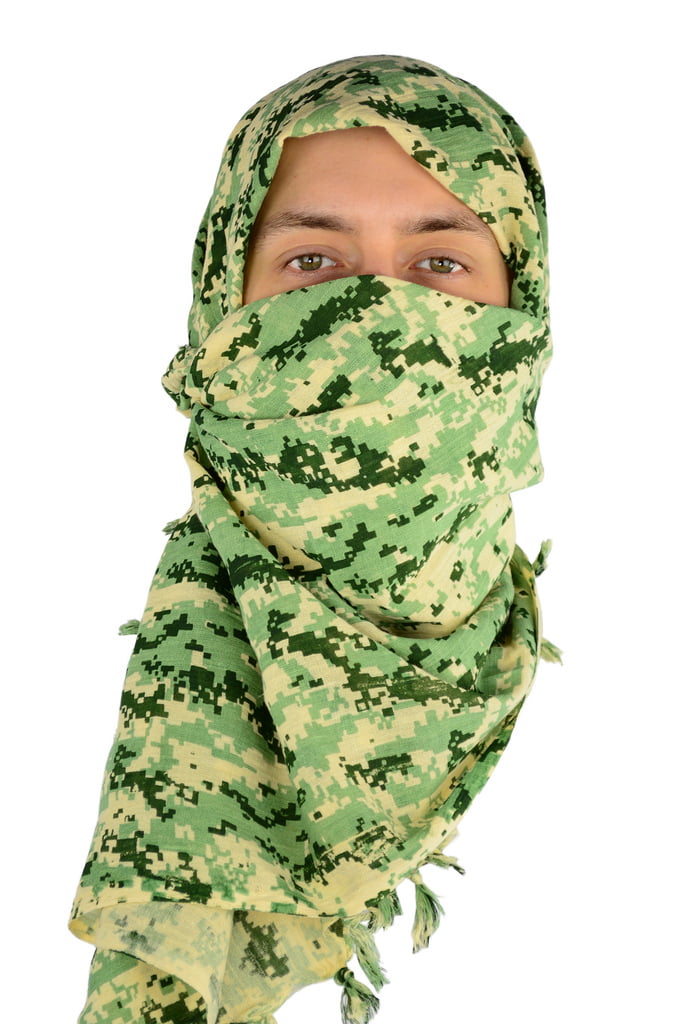 Military Tactical Scarves Arab Scarf Head Wrap Camouflage Scarves UE