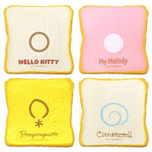 Hamee Sanrio Officially Licensed Pompompurin Slow Rising Squishy Toy Milk Toast