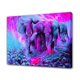 thumbnail image 1 of Póster de lienzo de elefantes psicodélicos, decoración de dormitorio, paisaje deportivo, decoración de oficina, regalo, estilo marco, 20 x 30 cm, 1 of 8