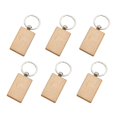 thumbnail image 3 of 36 Piezas de Madera En Blanco Rectangular Etiquetas Llaveros de Madera para Manualidades DIY, 3 of 5