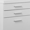 Monarch Filing Cabinet 3 Drawer White On Castors Walmart Com Walmart Com