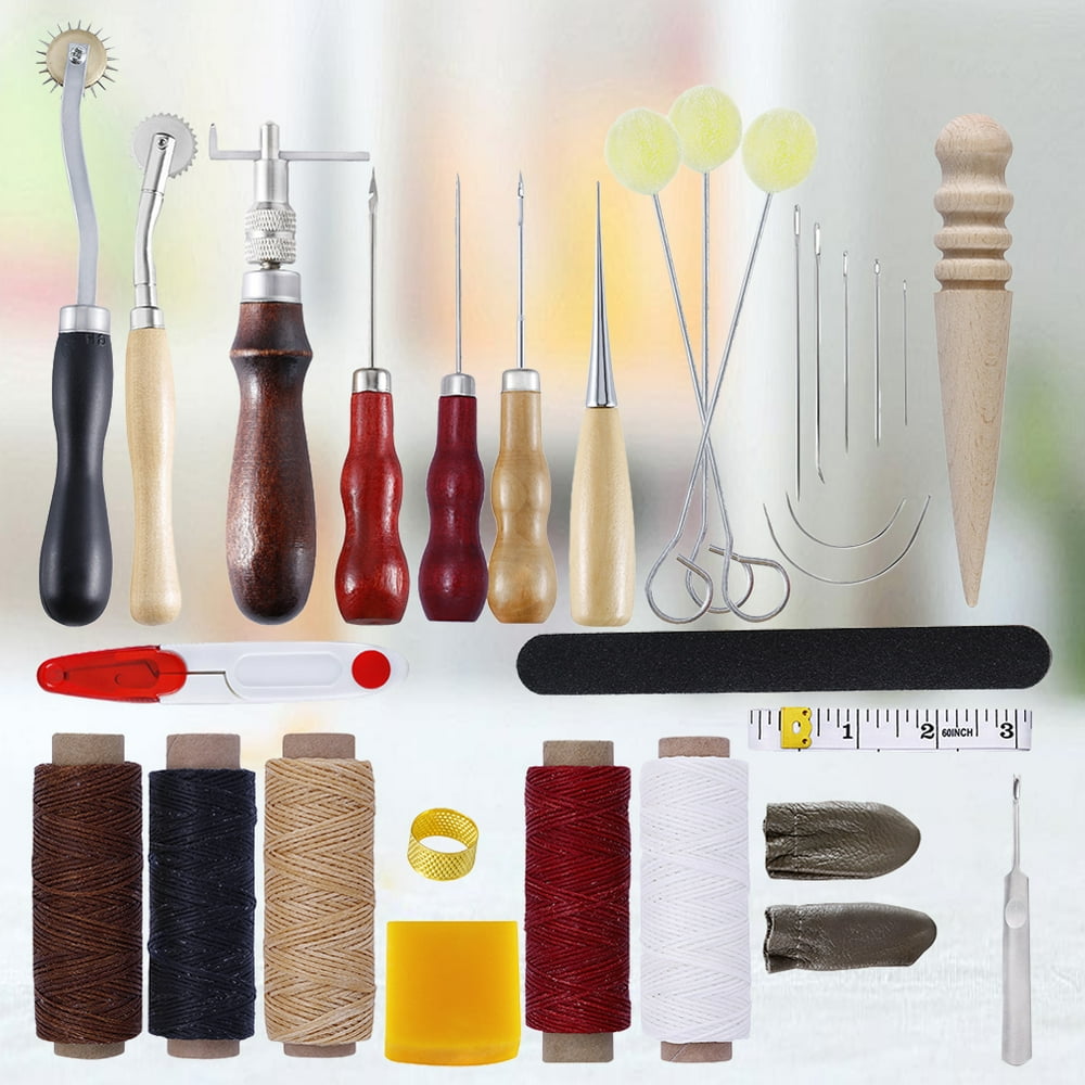 1 Set of Assorted Sewing Kit DIY Leather Tools Handmade Craft Tool