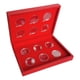 thumbnail image 2 of Monedero vintage de con estuche portamonedas para monedas conmemorativas de 27 mm, 2 of 9