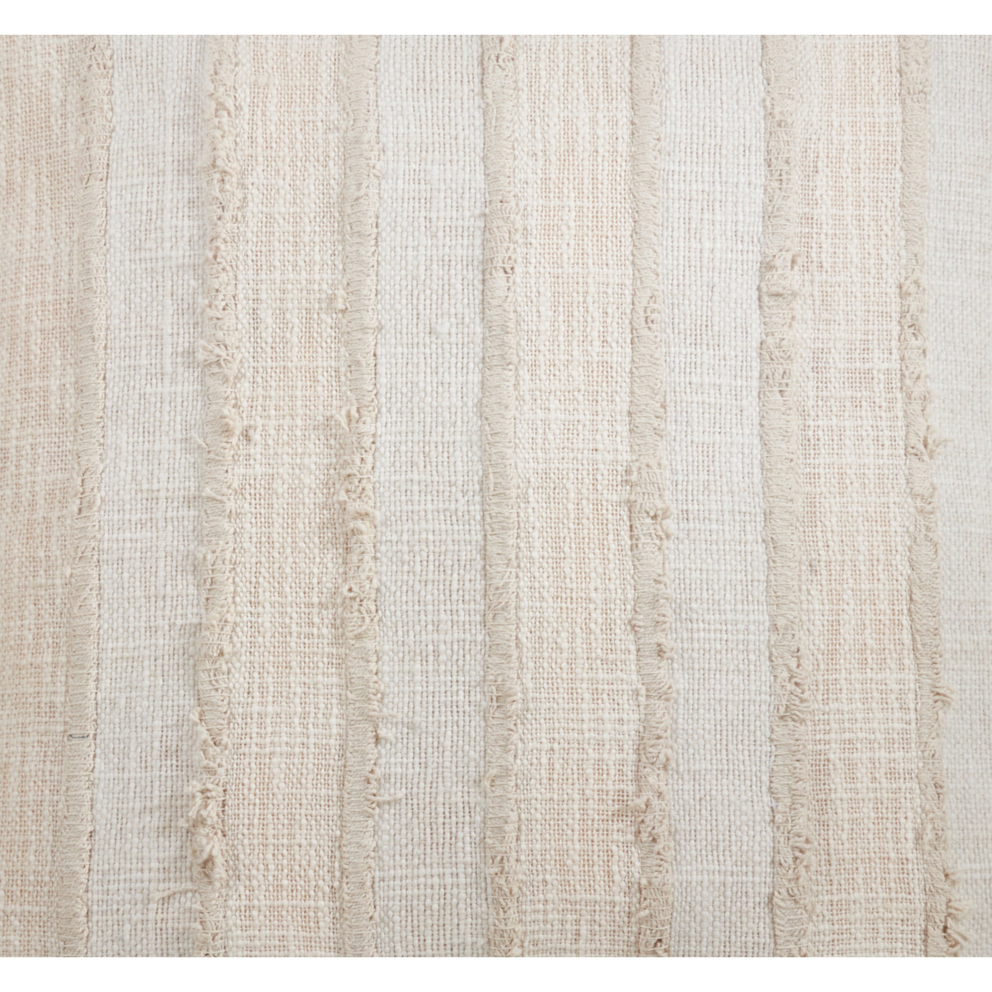 Saro Lifestyle Fringe Stripe Table Runner - Thumbnail 4
