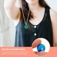 thumbnail image 4 of Miangastore 10Pcs Color Changing Gemstones Glass Dome Gems DIY Jewelry Making Accessories, 4 of 9