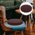 thumbnail image 4 of Cojín de asiento redondo para silla, cojín de suelo para comedor, asiento de silla, cojín de cuero PU, cojín para asiento de suelo, 4 of 8