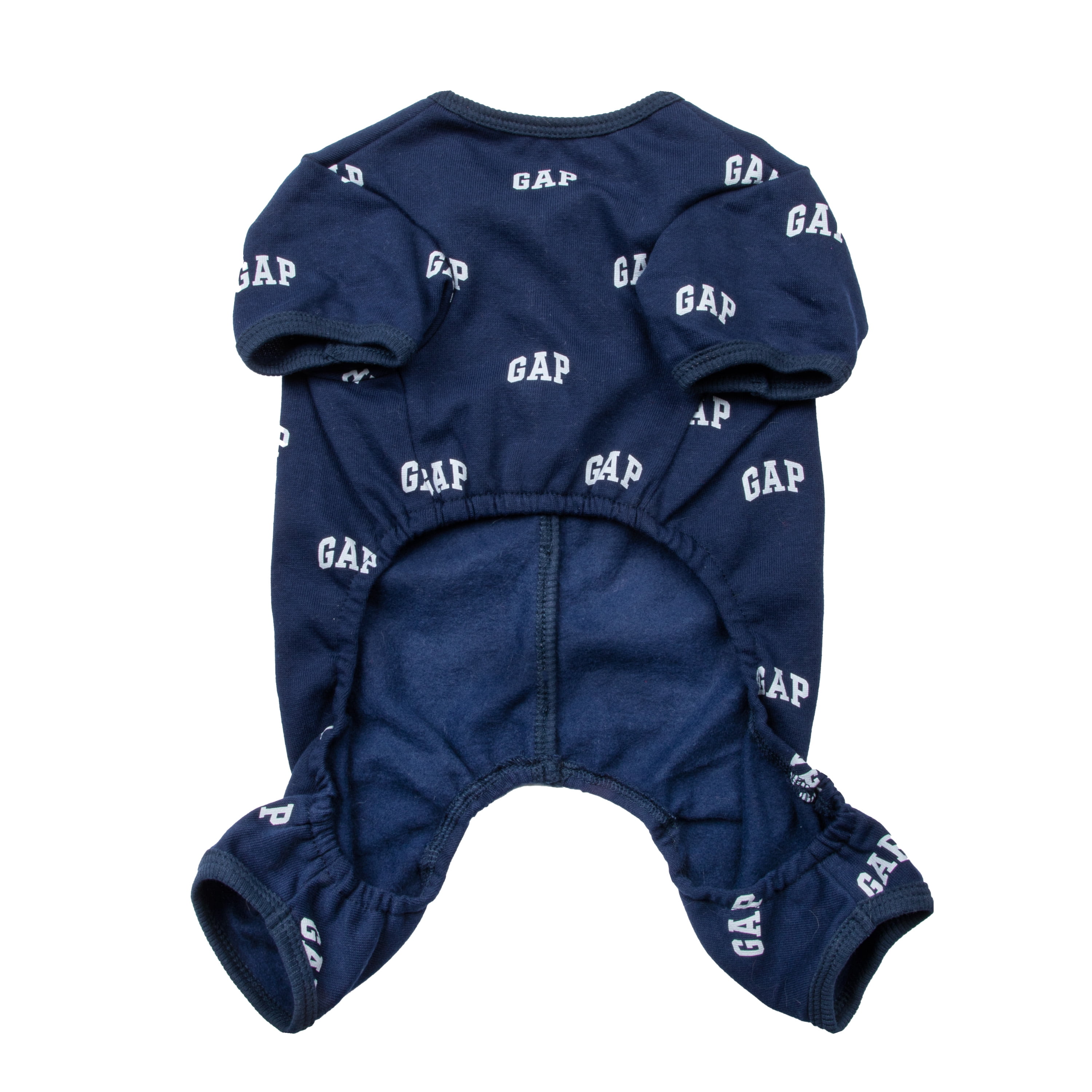 Gap Pet, Dog Clothes, Blue Logo Print Pet Pajama