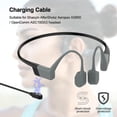thumbnail image 3 of Cable de carga de 1 m para auriculares de conducción ósea AfterShokz Aeropex AS800 Universal Accesorios Electrónicos, 3 of 6