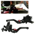 thumbnail image 2 of Brake Lever, Motorcycle Replacement  Lever,  Handle Assembly Easy To Adjust Adjustable Brake  Lever For Sports Bikes, 2 of 8
