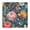 Pioneer Flower Floral-3, variant on Pioneer Flower Floral Print Pattern Square Fitted Tablecloth with Elastic Edge,Square Table Cover,Washable Elastic Table Cover for Home Kitchen Party Decor 34"x34"